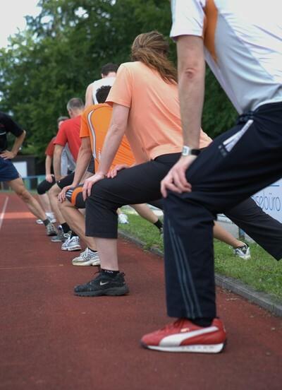 Beim Training Beim Training