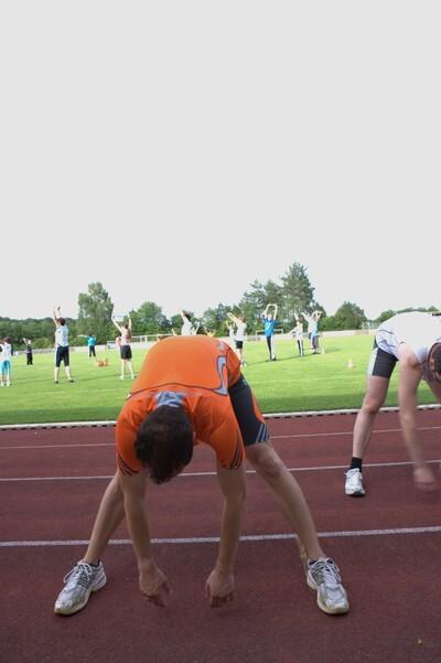 Beim Training Beim Training